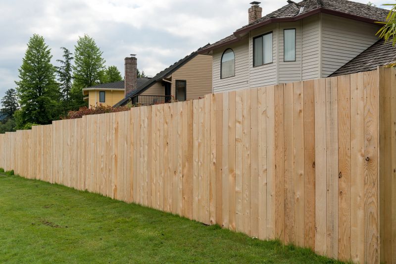 Wood Privacy Fence